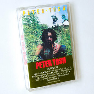 《良音！/US版カセットテープ》Peter Tosh●Legalize It●ピーター トッシュ/Reggae/レゲエ/Wailers/Bunny Wailer/Bob Marley