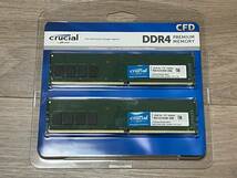 Crucial by Micron デスクトップPC用メモリ DDR4-3200 (PC4-25600) 8GB×2枚_画像1