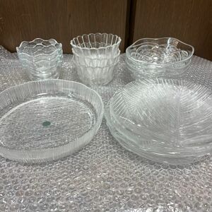 HOYAガラス 食器 レトロ ガラス皿 小鉢
