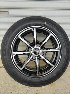 新品 グッドイヤーサマータイヤホイール４本セット 175/60R14 5.5J 100×4穴　送料込み