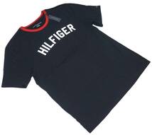 【新品】トミーヒルフィガー ■ コットンTシャツ ■ XL ■ ネイビー TOMMY HILFIGER 正規品_画像1