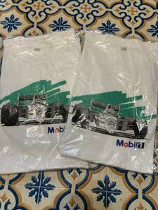 ★未使用保管品　Mobil1 半袖Tシャツ　Lサイズ　2枚セット　★