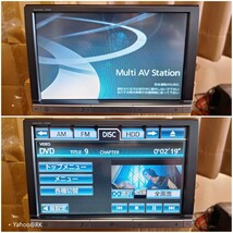 トヨタ純正 8インチ HDDナビ 型式 NHZN-X62G DVD再生 テレビ フルセグ SDカード USB CD録音 Bluetooth 品番 08545-00V21 Panasonic_画像1