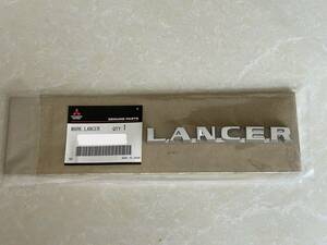 ◆未使用/New item◆ Genuine Mitsubishi トランク Emblem LANCER Lancer エボ 7 8 9 CT9A CT9W Mitsubishi Lancer Rear Emblem OEM EVO 7 8 9