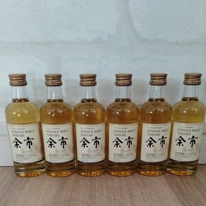 NIKKA 余市 ミニボトル 50ml 6本 シングルモルト ニッカ 竹鶴