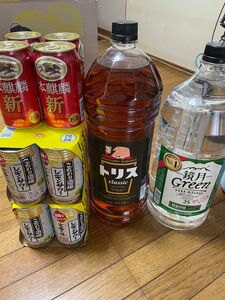 お酒セット　ウイスキー　焼酎　レモンサワー 