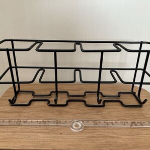 傘立て 壁掛け式 ブラック玄関傘ラックホルダー 取り外し可能な傘収納ラック