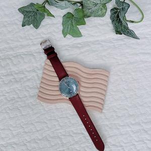 ADEXE 腕時計 アデクス 男女兼用 アナログ グリーン ブラウン 時計 3針 レディース メンズ クォーツ SNS話題 2046B-T01