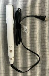 KINUJO W -worldwide model-kin-jo world strut hair iron silk plate highest 220*C white abroad combined use 28.9Lx4Wcm