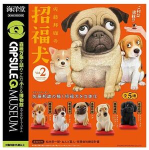 カプセルQミュージアム 佐藤邦雄の招福犬 Vol.2　全5種 セット