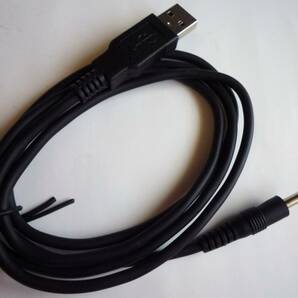 新品 USB-DCケーブル DCケーブル DCコード 1.2m φ4.0㎜ DCプラグ オス-USB オスDC電源ケーブル 黒 ブラック USBケーブル の画像5