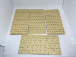 LEGO レゴ 8x16基礎版　ベースプレート ベージュ