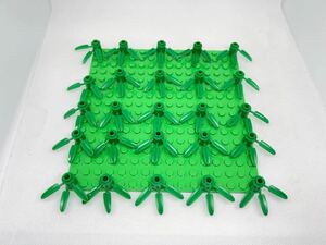  Lego LEGO растения лист .. зеленый 25 шт 