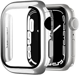 YOFITAR Apple Watch 9/8/7用ケース 41mm-45mmメッキ加工 アップルウォッチ Series 9/8/