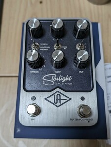 UAFX　　ユニバーサルオーディオ　starlight echo station ディレイ　テープエコー　tapeecho