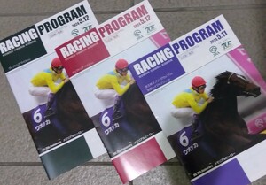 JRA レーシングプログラム 5/11(土)、5/12(日) 3冊セット ウオッカ / ヴィクトリアマイル 京王杯スプリングカップ / レープロ 東京競馬場