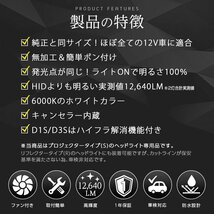 【!!】純正HIDを次世代ポン付けLEDに 光量UP! ミニ クラブマン R55 ML16/ML16S 2007.2~2010.9 信玄LED 兜 D1S 車検対応 不適合なら返金!_画像2