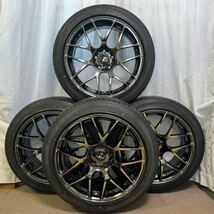 レクサスLS600h LS460 オプションホイール ブライトクロームメッキ モデリスタ　タイヤセット 19x8.5J+35 PCD120 5H 245/45R19_画像1