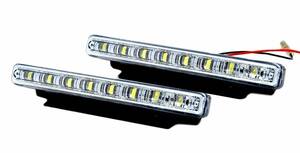 [ No-brand товар ] дневной свет LED 16 departure 12V универсальный левый правый 2 шт. комплект белый установка с опорой .A391