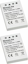 2個セット ニコン EN-EL5 互換バッテリー 5200 5900 7900 等 対応_画像1