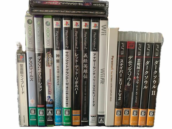 ゲームセット　PS3・PS2・PS1・xbox360・Wii ・セガサターン 