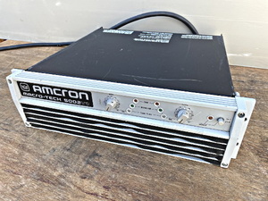 Amcron/crown audioamk long MACRO-TECH 5002VZ PA amplifier present condition goods crack no regular USA made power amplifier ⑨