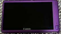 Canon　キャノン　IXY　430F　パープル　デジタルカメラ　コンパクトデジタルカメラ　デジカメ　動作確認済み_画像1