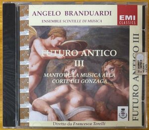 ◎ANGELO BRANDUARDI, ENSEMBLE SCINTILLE DI MUSICA /Futuro Antico III (古楽復刻3) ※伊盤CD/未開封/未使用【EMI 5 57420 2】2002年発売