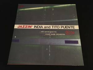 【LP】アナログは国内オンリー！ India And Tito Puente With Special Guest The Count Basie Orchestra /Jazzin'