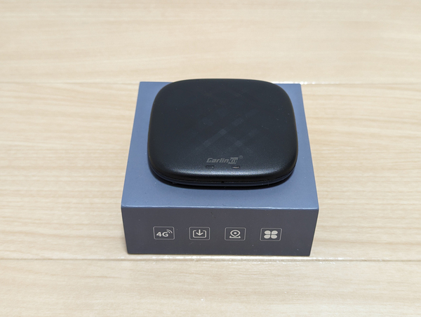 美品 CarlinKit V3 CarPlay Ai Box 2022年版 ワイヤレス 4G LTE 4GB+64GB YouTube Netflix