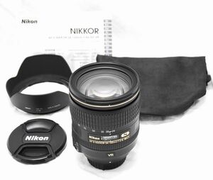 【新品級の超美品・純正フード等完備】Nikon ニコン AF-S NIKKOR 24-120mm f/4 G ED VR