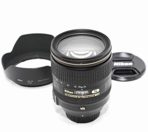 【超美品・純正フード付き】Nikon ニコン AF-S NIKKOR 24-120mm f/4 G ED VR