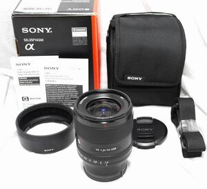 【新品級の超美品・付属品完備】SONY ソニー FE 35mm F1.4 GM SEL35F14GM