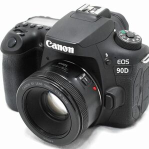 【超美品・SDカード付き】Canon キヤノン EOS 90D EF 50mm STMの画像2