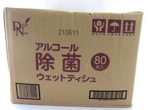 苺440　DNアルコール除菌ウェットティシュ80枚×36個　ヒアルロン酸配合 大一紙工　身のまわりのふき掃除・テーブル・机・キッチン