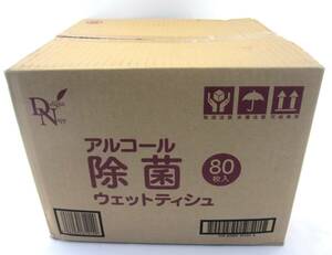 苺437　DNアルコール除菌ウェットティシュ80枚×36個　ヒアルロン酸配合 　大一紙工