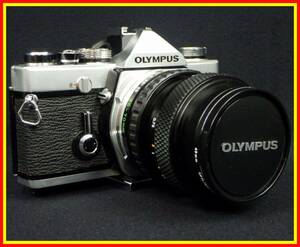 李9806 ジャンク オリンパス OM-1 + OM-SYSTEM S ZUIKO AUTO-ZOOM 35～70mm　1:3.5～4.5