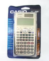 苺414　CASIO　カシオ　金融電卓　FC-200V　投資評価（NPV、IRR等）単利計算　複利計算　年賦償還計算　金利変換　日数計算　利益率計算_画像1