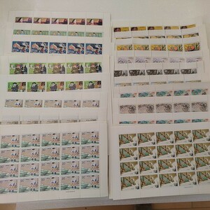  stamp seat old tale series 71 sheets face value 28400 jpy minute 