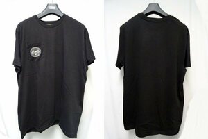 アウトレット!!　ハーレーダビッドソン　アパレルセール　96440-20vｈ TEE-KNIT　ブラックワンポイントポケットスカル半袖Tシャツ XLサイズ