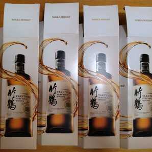 ニッカウイスキー 竹鶴ピュアモルト 700ml 空箱4枚セット NIKKA WISKY ※空箱のみ出品ですの画像3