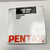 PENTAX ペンタックス ラバーフード LENS HOOD RH-B70 Y0105_画像7