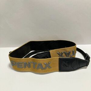 Pentax ペンタックス カメラ ストラップ Z ゴールド×シルバー 金×銀 幅約4㎝ Y0117