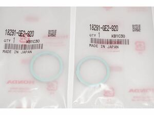 ホンダ純正部品 18291-GE2-920 マフラーガスケット 26x33 2個セット Muffler gasket Genuine parts 送料込 2X-5016 タクト ディオ リード50