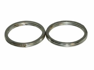 XY-15 キタコ Kitaco マフラーガスケット38x46 2個セット Muffler gasket 送料込 17-3429 ドラッグスター400 グランドマジェスティ400 