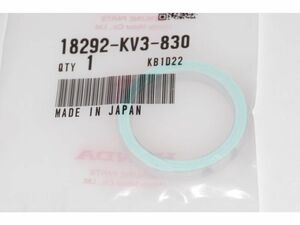 ホンダ純正部品 18292-KV3-830 マフラーガスケット 28x36 Muffler gasket Genuine parts 送料込 45-5020 NSR250 NSR250R 