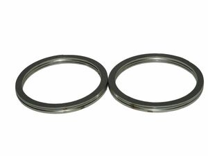 XS-12 キタコ Kitaco マフラーガスケット51x60 2個セット Muffler gasket 送料込 19-3715 テンプター400 サベージ400 イントルーダー400 ブ