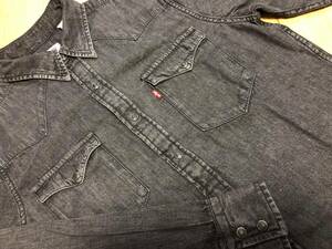 Levis(リーバイス) CLASSIC WESTERN SHIRT クラシック ウエスタンシャツ 85745-0029 ＵＳサイズS(日本サイズ約M) 