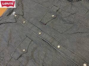 Levis( Levi's ) Western Denim Shirt western shirt Denim shirt A1919-0030 US size L( Japan size approximately XL)