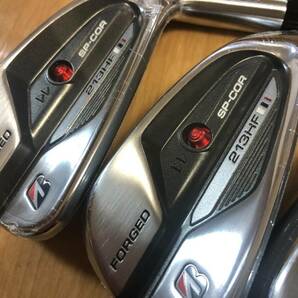 未使用 BRIDGESTONE GOLF(ブリヂストンゴルフ) FORGED SP-COR 213HF アイアンセット AIR SPEEDER BS FOR IRON カーボン ＃6-9、PWの画像3